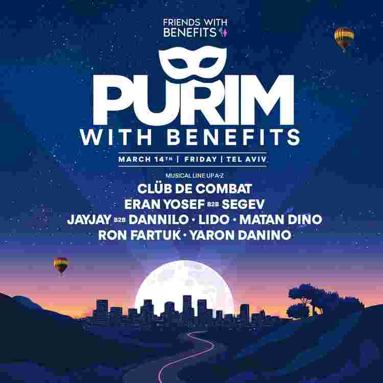 Event image PURIM WITH BENEFITS 