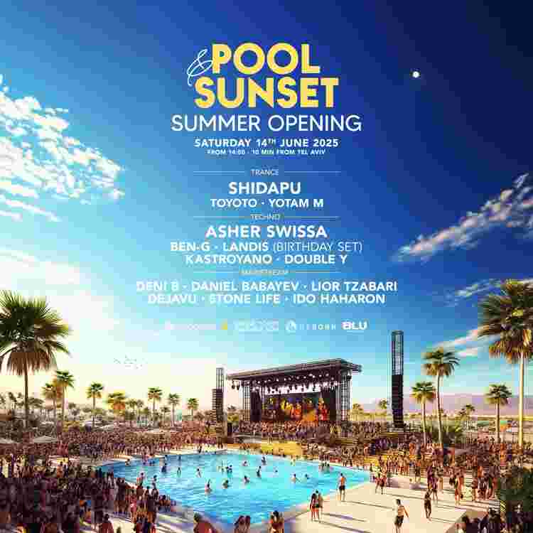 Event image POOL & SUSNET FESTIVAL • 27.06 • SAVING TABLES