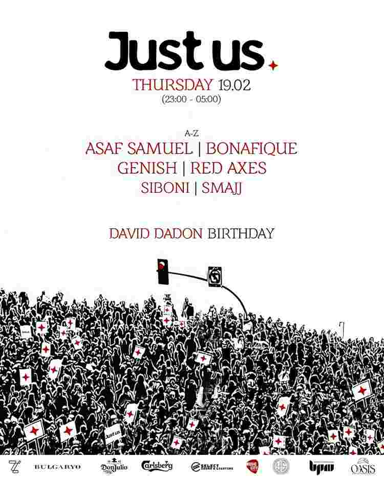 Event image JuSt Us ✦ 19.02 Thursday